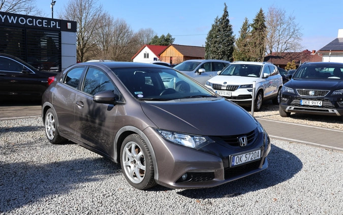 Honda Civic cena 37999 przebieg: 210600, rok produkcji 2012 z Bolków małe 137